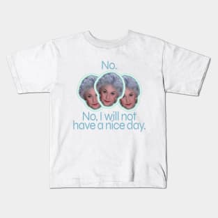 Dorothy Zbornak Says Buzz Off Kids T-Shirt